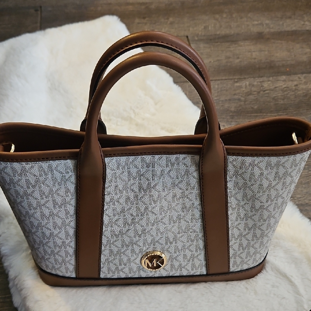 Michael Kors Tan/Grayish Women's Tote Bag